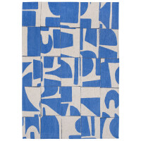 Dywan geometryczny retro Louis De Poortere 9358 PAPERCUT CAMPANULA