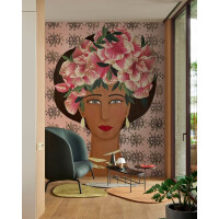 Fototapeta kobieca twarz Wall&Deco WDLA2401 Lanhua Contemporary 2024