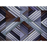 Fototapeta jak drewniane panele Wall&Deco WDOK2402 Ōku Contemporary 2024
