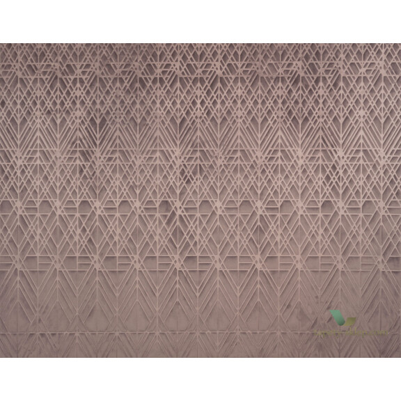 Tapeta tekstylna 3D w stylu art-deco Arte Vector 87022 Velveteen