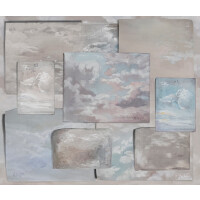 Tapeta pod prysznic w chmury Wall&Deco WET_NU2102 Nubes WET SYSTEM 2021