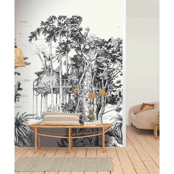 Mural Caselio GNL2 105420905 S The Garden Shed Noir Green Life 2