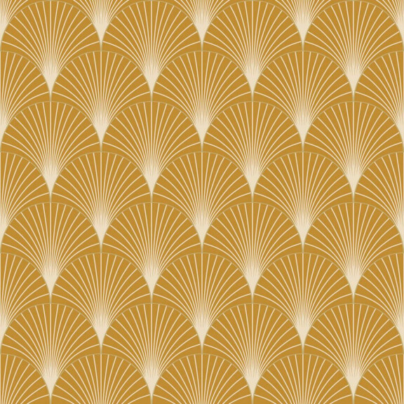 Tapeta wachlarze art-deco Caselio ELC 105262040 Prosperity Elegance