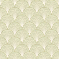 Tapeta wachlarze art-deco Caselio ELC 105267023 Prosperity Elegance