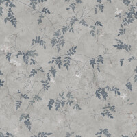 Tapeta listki Sandberg S10113 Irene Indigo Blue Jordnara