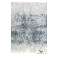 Dywan Illusion Blue Gray Carpet Decor Fargotex