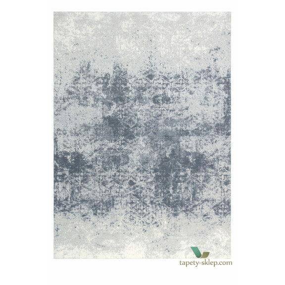 Dywan Illusion Blue Gray Carpet Decor Fargotex
