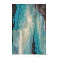 Dywan Abstrakcyjny Laguna Aqua Carpet Decor Fargotex