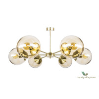 Lampa sufitowa Famlight MUNA M19 Złota Mosiądz
