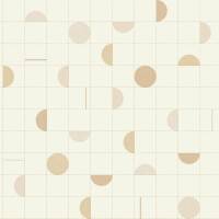 Tapeta geometryczna retro Caselio ARN102861020 Jump Around Around
