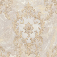 Tapeta ornament i marmur Decori & Decori 83602 Carrara Best - 106 cm szer.