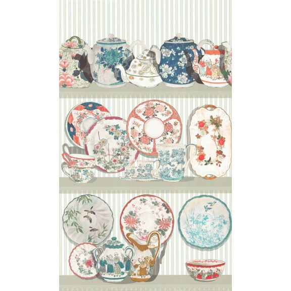 Tapeta chińska porcelana Gastón y Daniela GDW-5769-001 Tea Time Serendipia