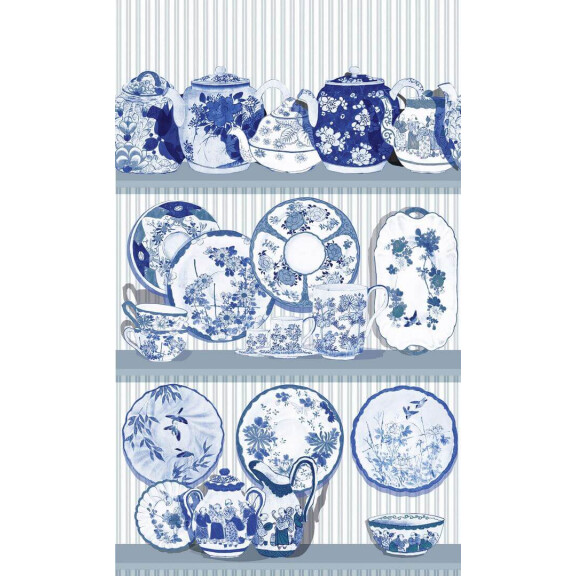 Tapeta chińska porcelana Gastón y Daniela GDW-5769-002 Tea Time Serendipia