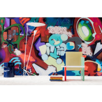 Mural graffiti Pierre Frey FP371001 No Toys Allowed Galerie