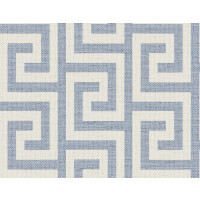 Tapeta greckie meandry (klucze) Wallquest Lillian August LN41212 Coastal Haven