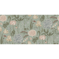 Fototapeta polne kwiaty Sandberg S10535 Aurelie Mural Light Blue Special Edition