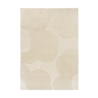 Dywan wełniany w kwiaty Marimekko Iso Unikko Natural White 132301
