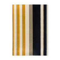 Dywan wełniany w paski Marimekko Ralli Yellow 132606
