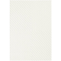 Dywan zewnętrzny geometryczny Acores II White Carpet Decor Outdoor/Indoor