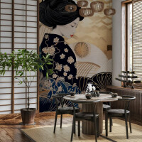 Fototapeta postać gejszy Wall Art Kinui