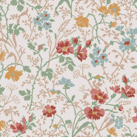 Tapeta botaniczna Laura Ashley 121082 Shropshire Posy Volume III