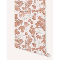 Tapeta gałęzie sosny Papermint Epine Douce 1210 Argile Rose Classics