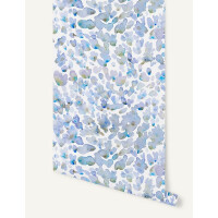 Tapeta abstrakcyjne kwiatki Papermint Lavande 1191 Naturelle Classics