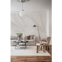 Fototapeta falujące linie Rebel Walls R18596 Opulence Lines Sand Simplicity