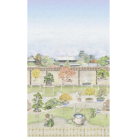 Mural krajobraz ogrodu Bonsai Cole & Son Bonsai Garden 126/1002 Shinrin Yoku