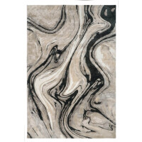 Dywan abstrakcyjny BLUR BLACK Handmade Collection Carpet Decor Fargotex