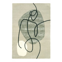 Dywan abstrakcyjny linie LEIA BEIGE Handmade Collection Carpet Decor Fargotex