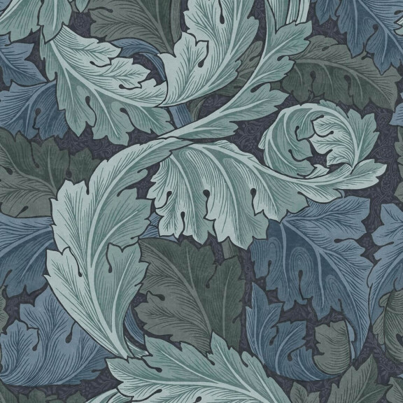 Tapeta liście akantu Graham & Brown Acanthus 124225 William Morris At Home
