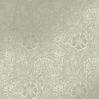 Tapeta kwiaty metaliczna Graham & Brown Marigold Fibrous 124256 William Morris At Home