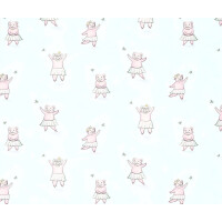 Tapeta tańczące świnki Hohenberger 27569 Happy Piggy Happy Inner Child