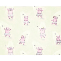 Tapeta tańczące świnki Hohenberger 27570 Happy Piggy Happy Inner Child