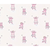 Tapeta tańczące świnki Hohenberger 27571 Happy Piggy Happy Inner Child