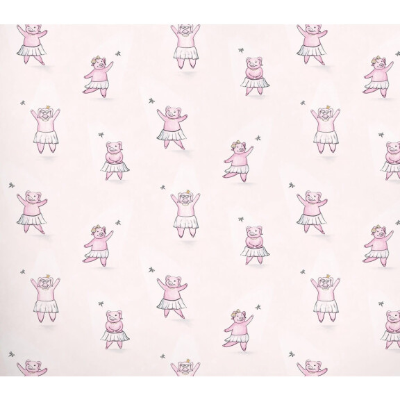 Tapeta tańczące świnki Hohenberger 27572 Happy Piggy Happy Inner Child