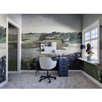 Fototapeta malowniczy krajobraz Rebel Walls R20528 Haystacks in Brittany by Gauguin Soft First Rebels