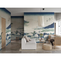 Fototapeta górski krajobraz Rebel Walls R20533 Umezawa Manor in Sagami Province Repeatable First Rebels