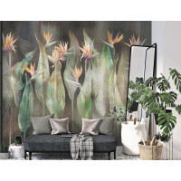 Fototapeta kwiaty strelicji Wall & More STERLICIA 2472 27B