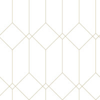 1 szt / 24H Tapeta złote linie geometryczna Esta 139223 Art Deco