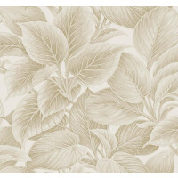 Tapeta liście Wallquest WS70305 Shades of White