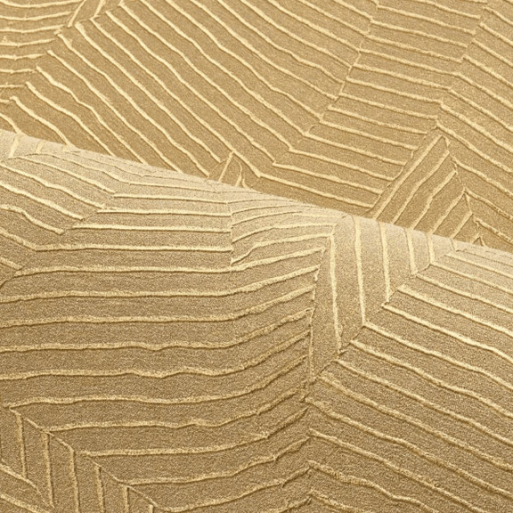 Tapeta metaliczna stylizowane liście / geometria Casamance 76543568 Lore Select 9