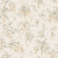 Tapeta akwarelowe bukiety Sandberg S10505 Lovisa Spring Green Tradgarden