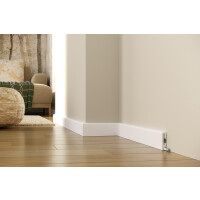 Listwa przypodłogowa malowana - biała PF060 DuroFit – wys. 6cm