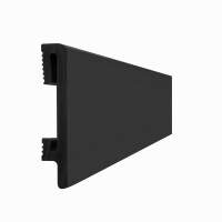 Listwa przypodłogowa malowana - czarna PF080B DuroFit – wys. 8 cm