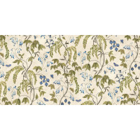 Fototapeta roślinne pnącza Sandberg S10583 Ottilia Olive Green Herbarium