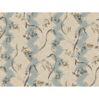 Fototapeta botaniczna Sandberg S10611 Beatrice Misty Blue Herbarium