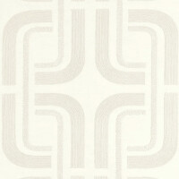 Tapeta tekstylna z haftem geometrycznym Casamance 71690100 Sensation