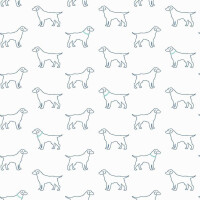Tapeta psy Wallquest 3122-10404 Flora & Fauna